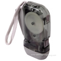 Energy Save Hand Crank 3 LED Dynamo Flashlight